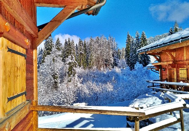 Chalet à Les Carroz d'Arâches - Chalet 12 personnes avec sauna, PROMOTION à 500 m de la télécabine - CRM568