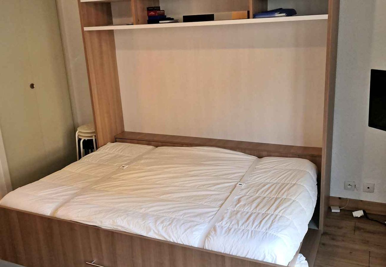 Appartement à Les Carroz d'Arâches - Centre station, studio récemment rénové, pour 2 personnes - RHO601