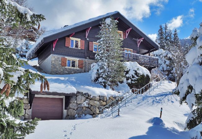 Chalet à Les Carroz d'Arâches - Chalet familial sur les hauteurs des Carroz, pour 10 personnes - GRA606