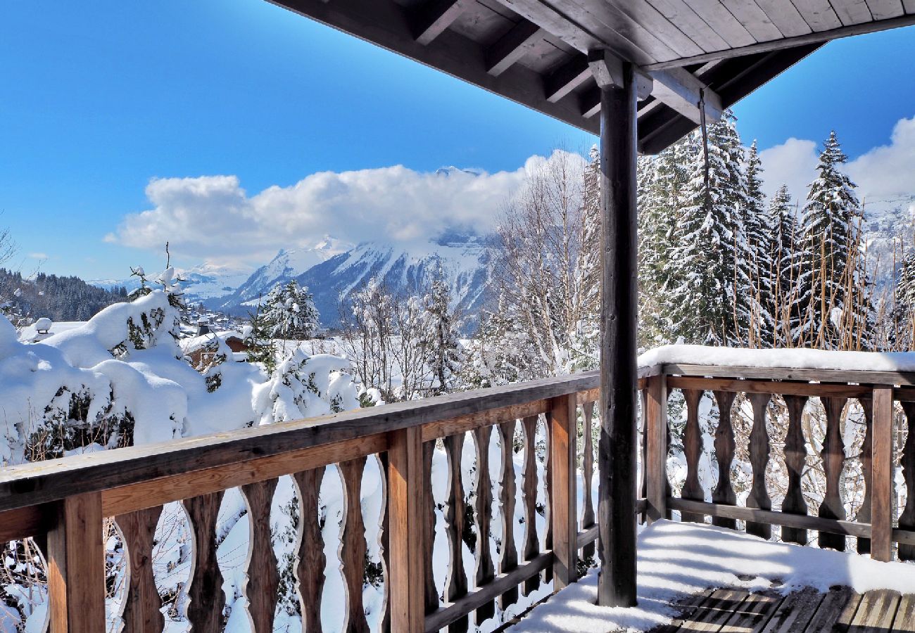 Chalet à Les Carroz d'Arâches - Chalet familial sur les hauteurs des Carroz, pour 10 personnes - GRA606