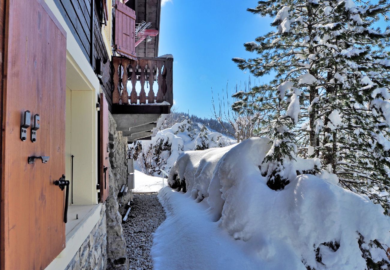 Chalet à Les Carroz d'Arâches - Chalet familial sur les hauteurs des Carroz, pour 10 personnes - GRA606