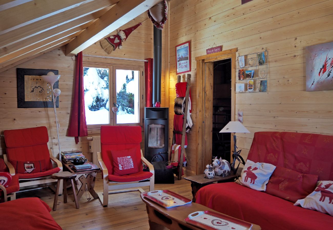 Chalet à Les Carroz d'Arâches - Chalet familial sur les hauteurs des Carroz, pour 10 personnes - GRA606