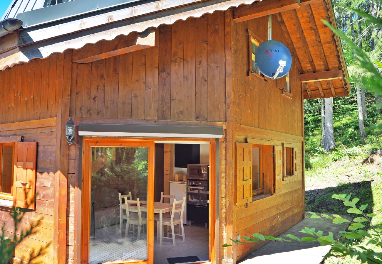 Appartement à Les Carroz d'Arâches - Appartement 4 personnes dans chalet sur les hauteurs de la station