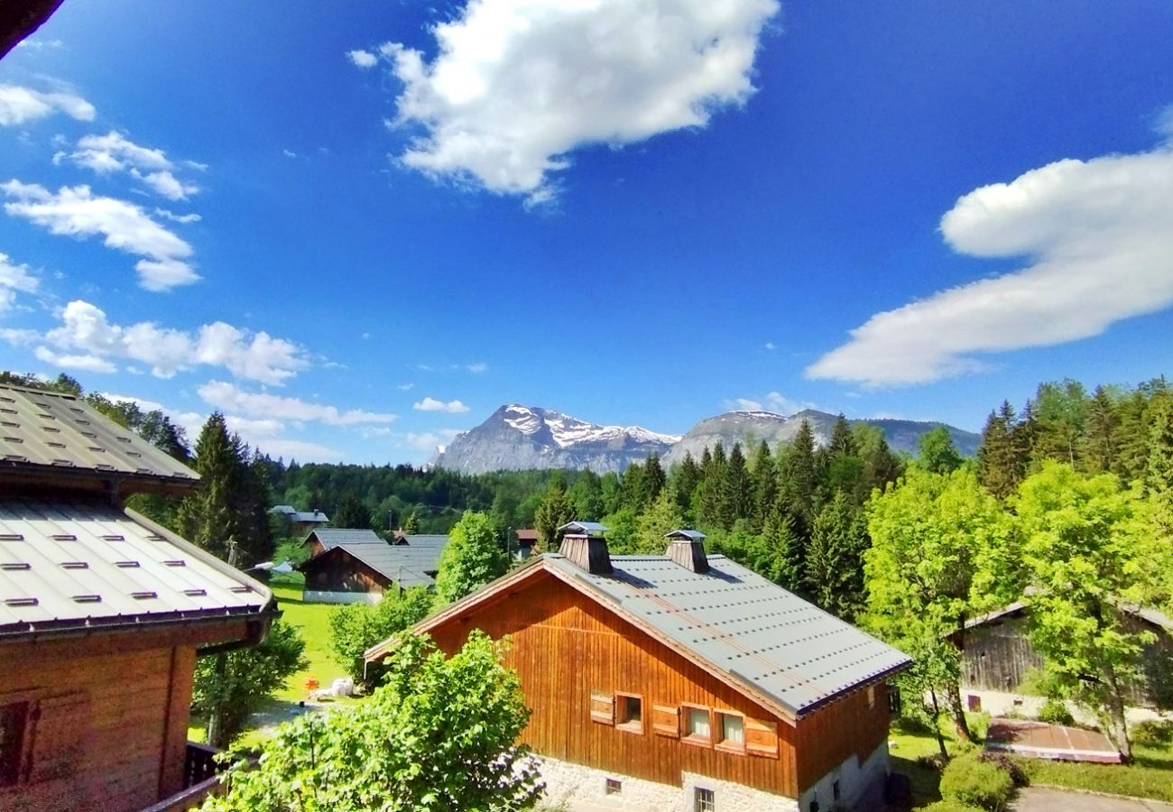 Chalet à Les Carroz d'Arâches - Magnifique chalet, 12 personnes, 6 chambres ,  3 salles d'eau,  Les Carroz  domaine skiable du Grand Massif  - NAN620