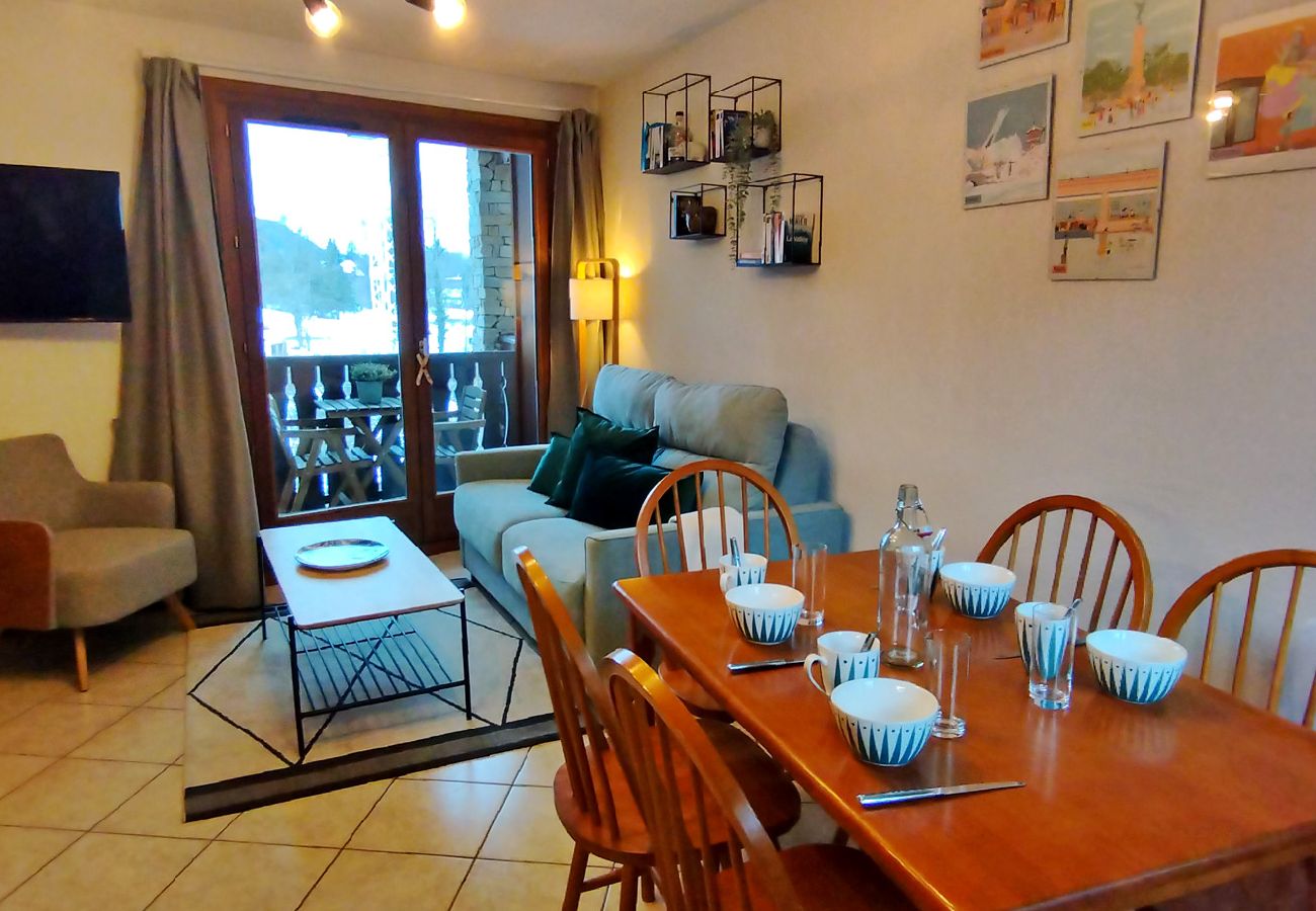 Appartement à Les Carroz d'Arâches - Les Carroz d'Arâches, proche centre et patinoire, appartement pour 4/6 personnes - SAB632