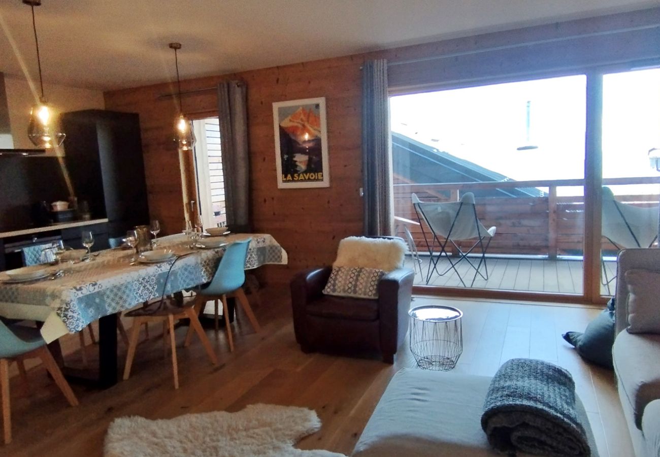 Appartement à Les Carroz d'Arâches - CER6444 -4 Pièces 6 personnes pied des pistes Grand Cerf - CER644