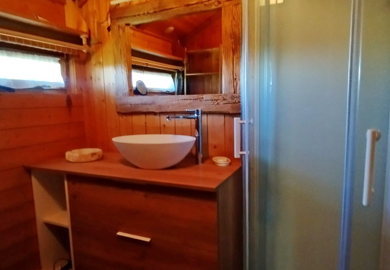 Chalet à Les Carroz d'Arâches - Chalet Norvégien pour 6 pers proche du télécabine