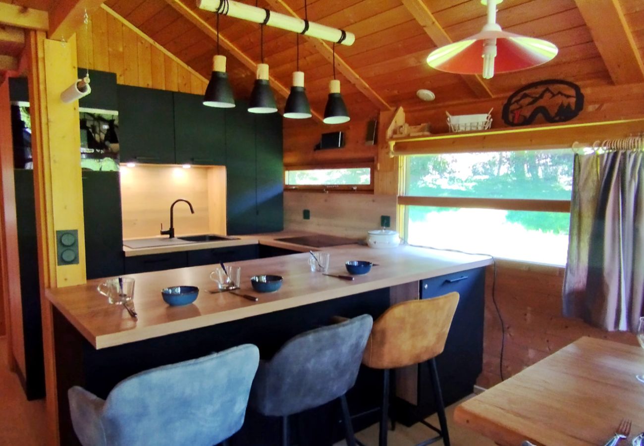 Chalet à Les Carroz d'Arâches - Chalet Norvégien pour 6 pers proche du télécabine