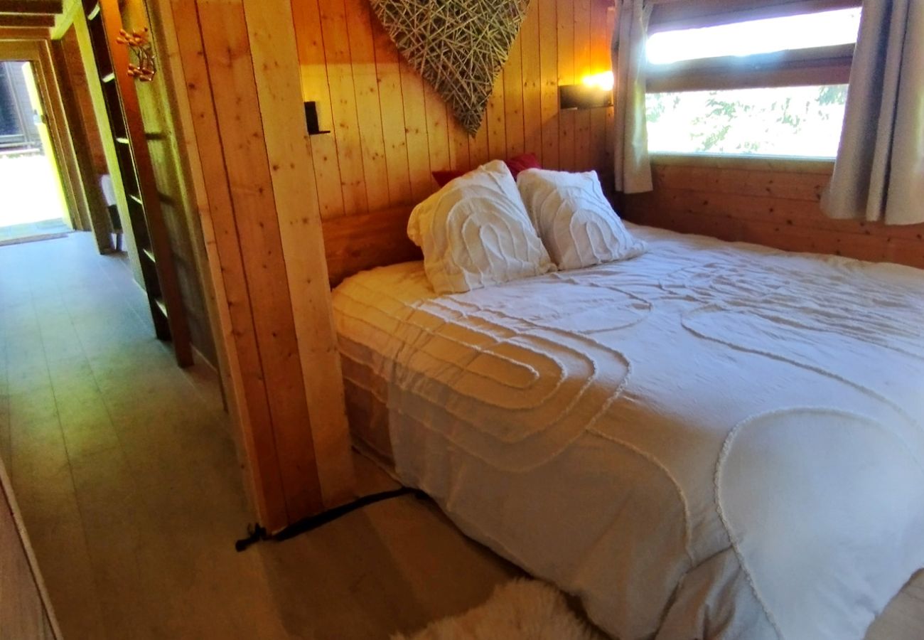 Chalet à Les Carroz d'Arâches - Chalet Norvégien pour 6 pers proche du télécabine
