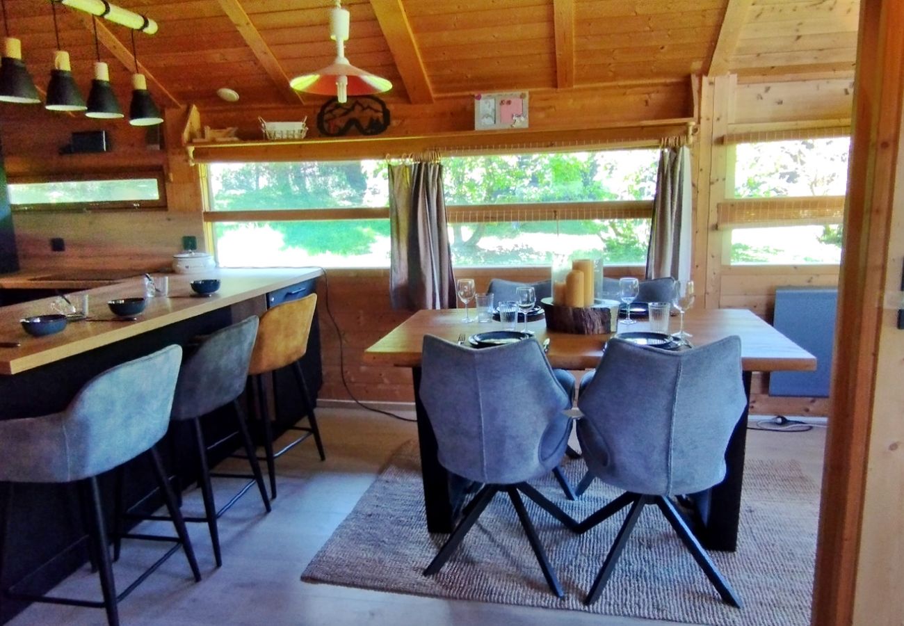 Chalet à Les Carroz d'Arâches - Chalet Norvégien pour 6 pers proche du télécabine