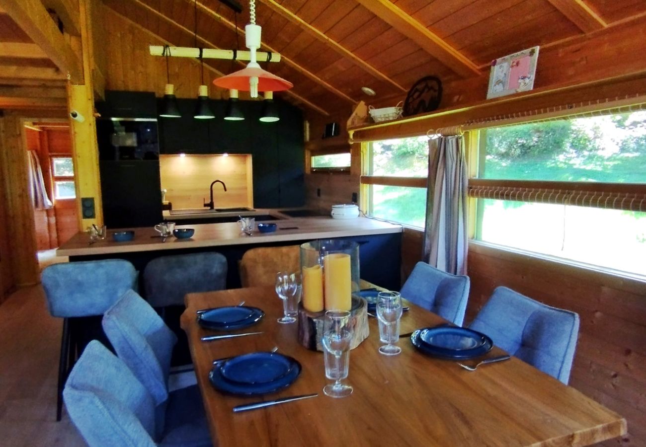 Chalet à Les Carroz d'Arâches - Chalet Norvégien pour 6 pers proche du télécabine