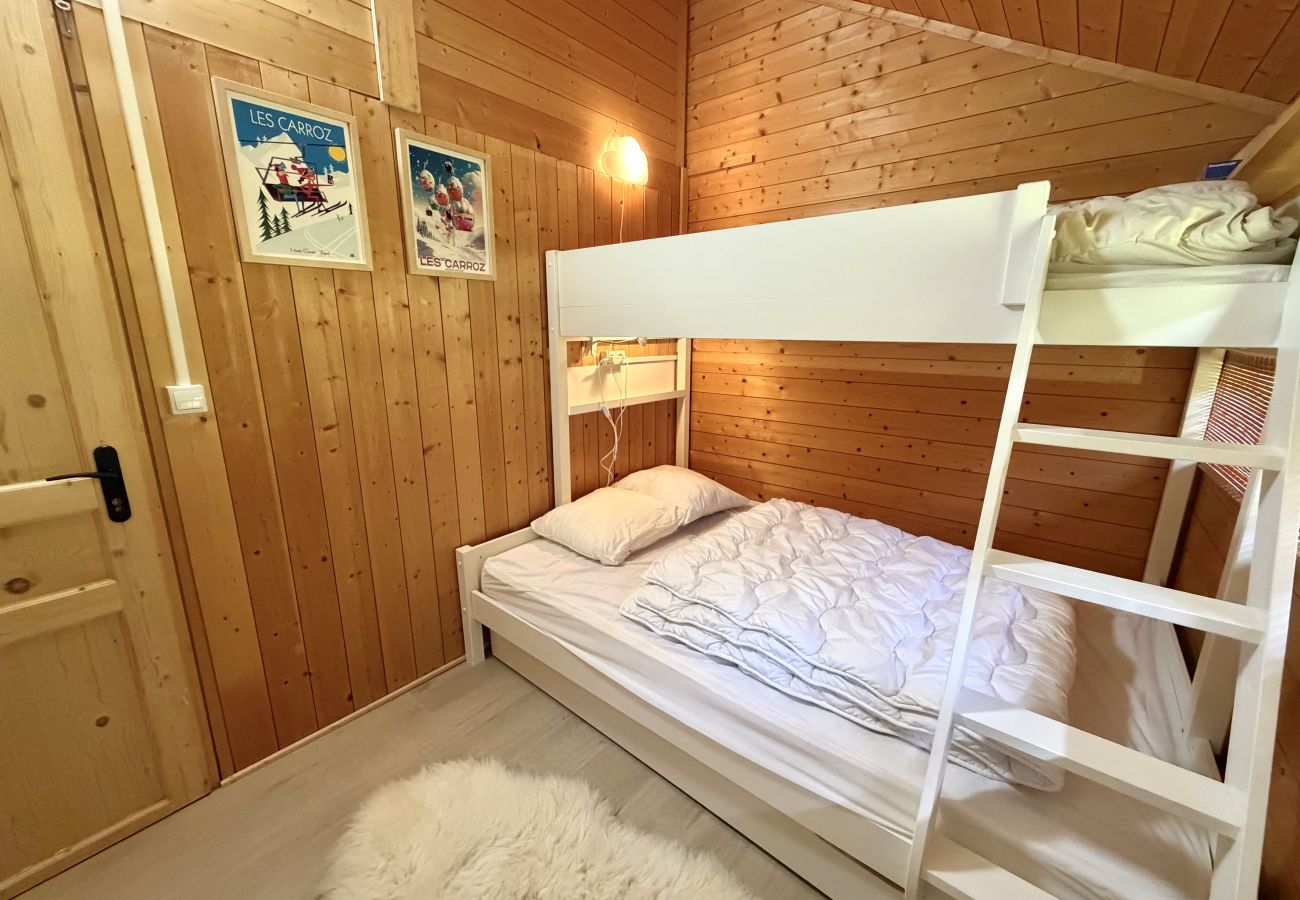 Appartement à Les Carroz d'Arâches - Chalet Norvégien 3 Pièces pour 6 pers proche du télécabine-CNO655