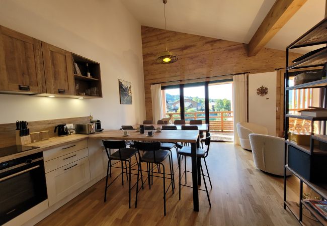 Appartement à Arâches-la-Frasse - 4 pièces 8 personnes neuf centre village proche patinoire QUA659