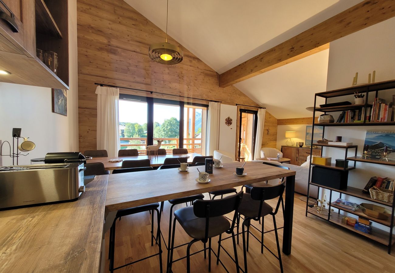 Appartement à Arâches-la-Frasse - 4 pièces 8 personnes neuf centre village proche patinoire QUA659