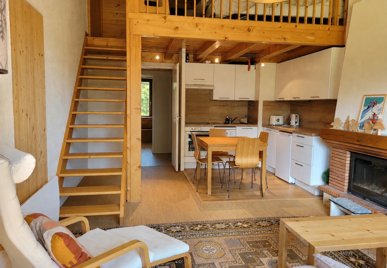 Appartement à Arâches-la-Frasse - Appartement 3 pièces 4 à 5 personnes proche piscine, skibus -PRB663